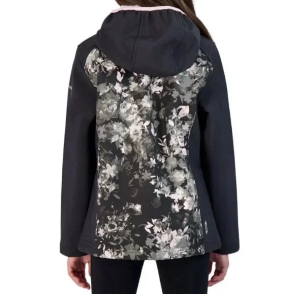 Free Country| Super Softshell Wind/Water Resistant Lightweight Floral Jacket